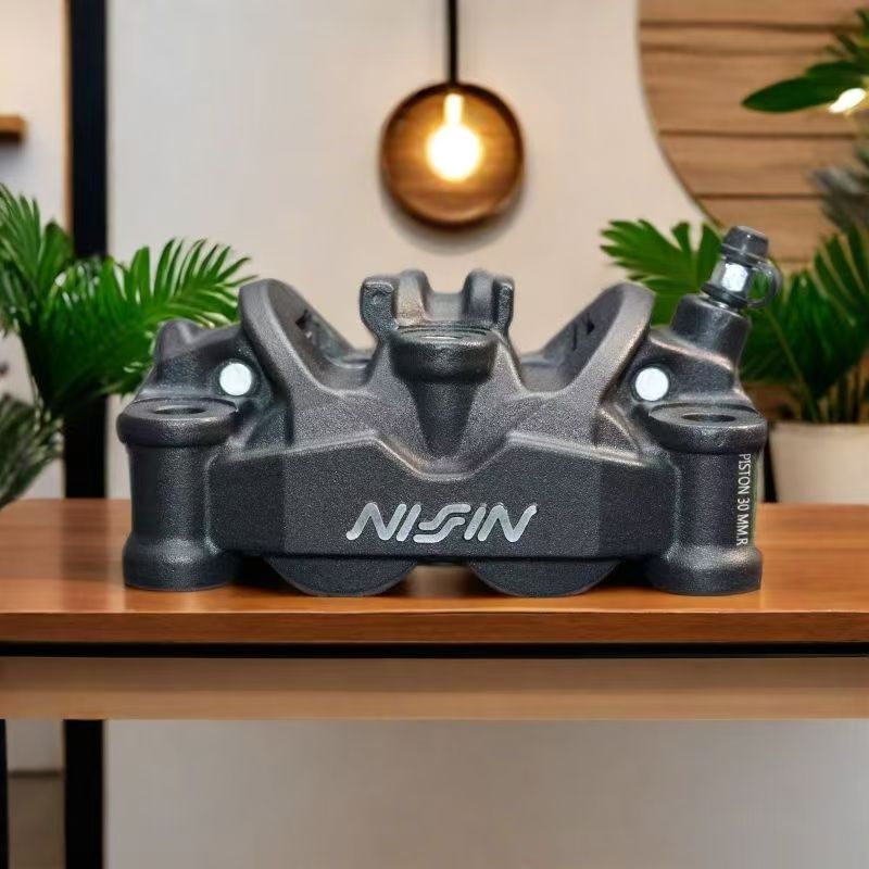 Forged Front Brake Caliper 4 Piston - Étrier de frein forgé Nissin pour