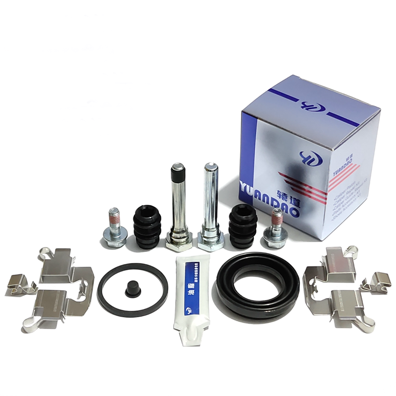 Front Rear Brake Caliper Bracket Kit - Vis de goupille de guidage pour
