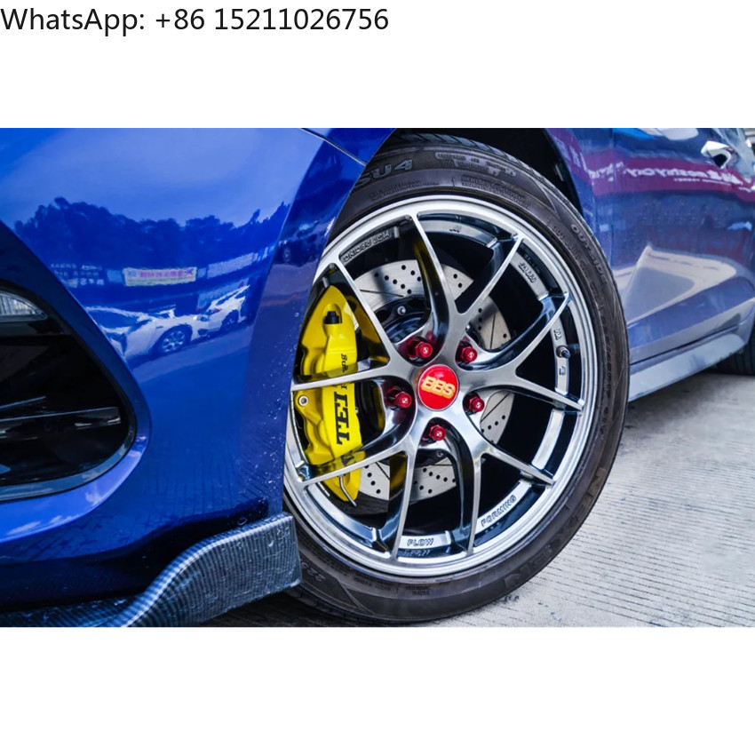 Forged Front Brake Caliper 4 Piston - Grand Kit de frein avant, Rotor