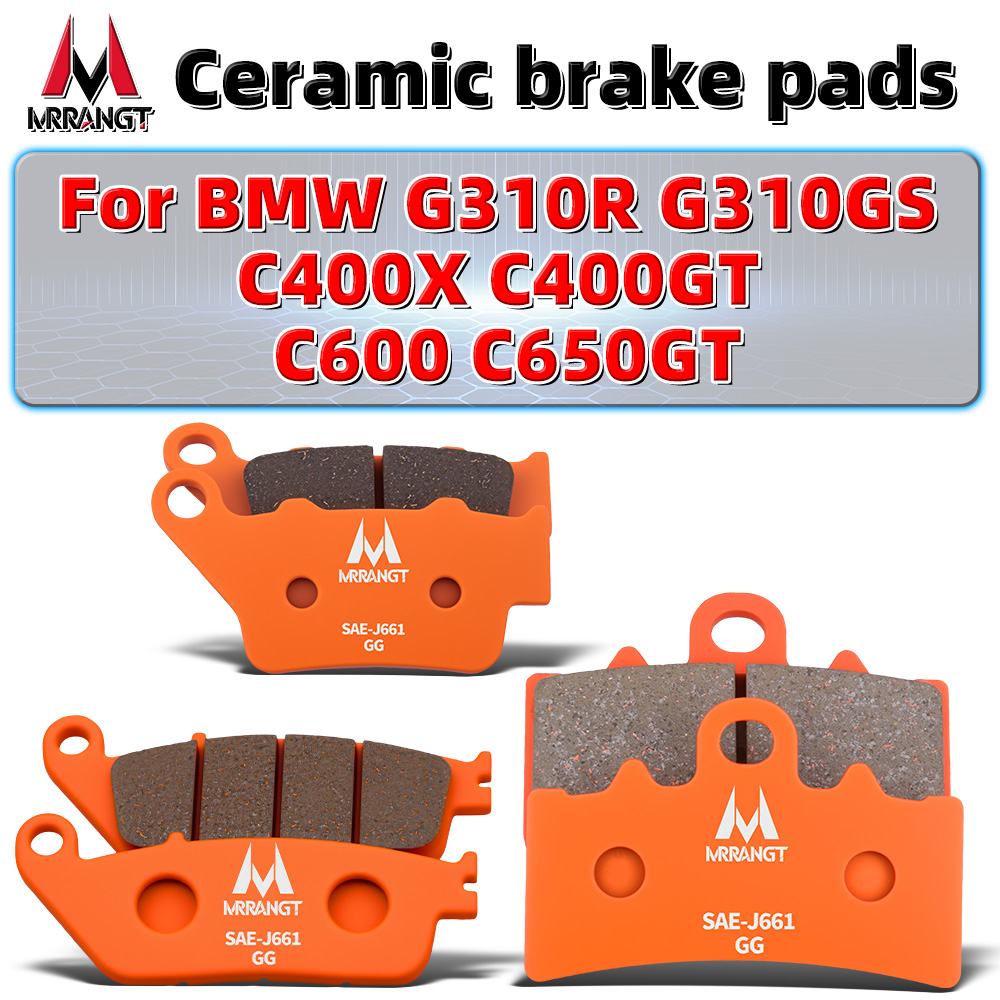 Carbon Ceramic Motorcycle Brake Rotor - MRRANGT Plaquettes de frein avant et