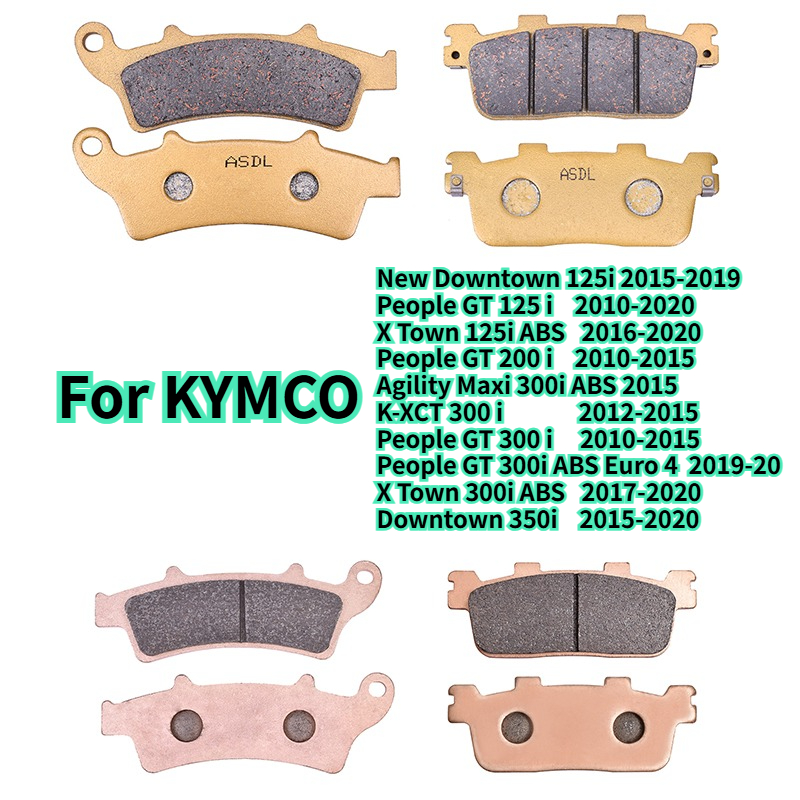 Carbon Ceramic Motorcycle Brake Rotor - Jeu de plaquettes de frein avant