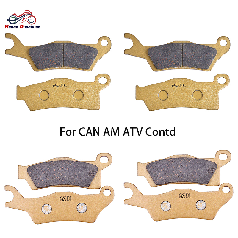 Carbon Ceramic Motorcycle Brake Rotor - Jeu de plaquettes de frein avant