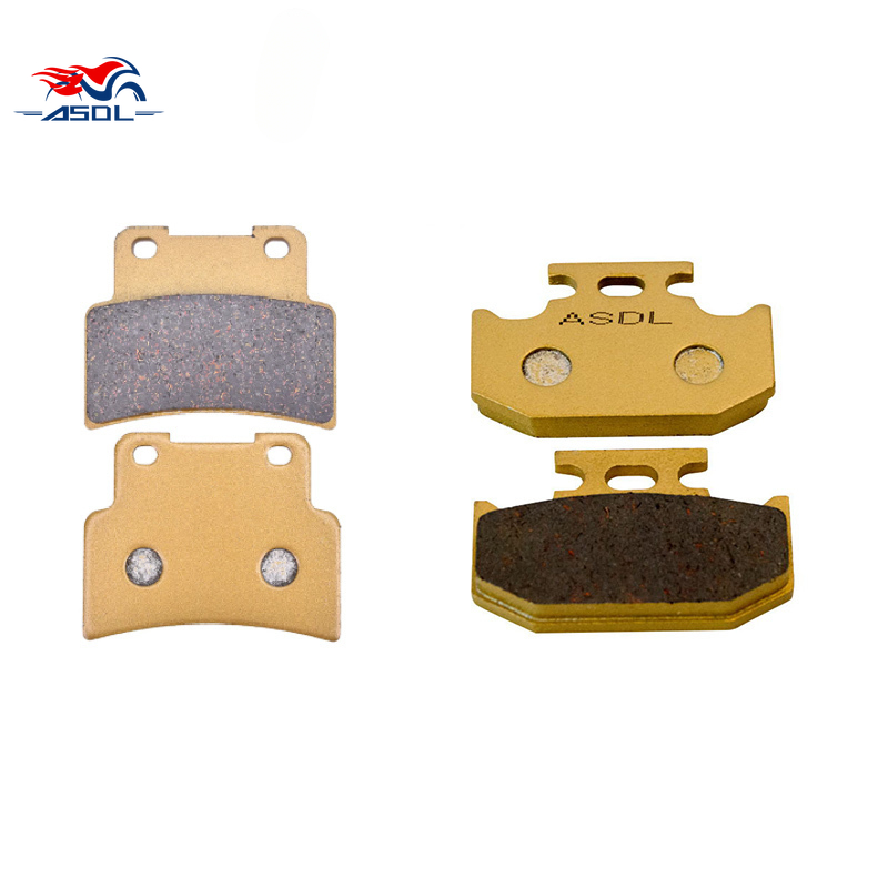 Carbon Ceramic Motorcycle Brake Rotor - Jeu de plaquettes de frein avant